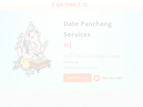 'datepanchang.com' screenshot