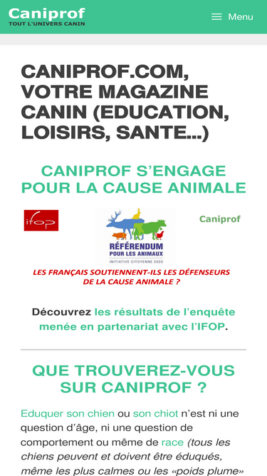 caniprof.com