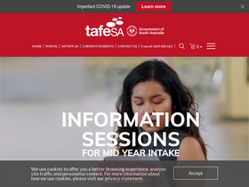 'tafesa.edu.au' screenshot