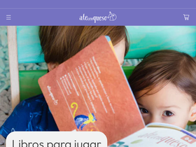 ateconqueso.com homepage screenshot