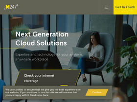 'm247.com' screenshot