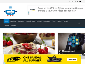 'jamilacuisine.ro' screenshot