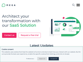 'mega.com' screenshot