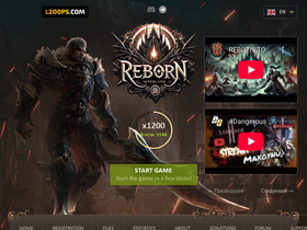 Reborn.top website image