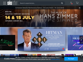 'sistic.com.sg' screenshot