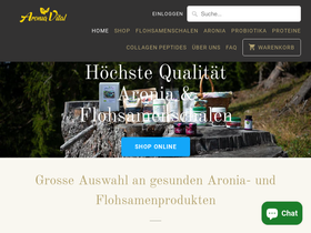 Living vital homepage screenshot