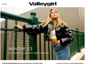 'valleygirl.com.au' screenshot