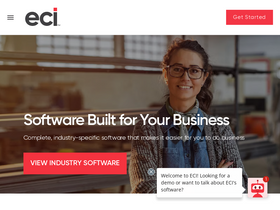 'ecisolutions.com' screenshot