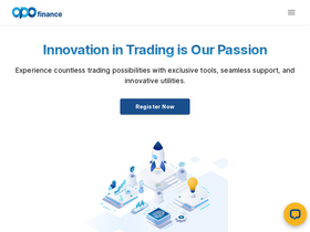 'opofinance.com' screenshot