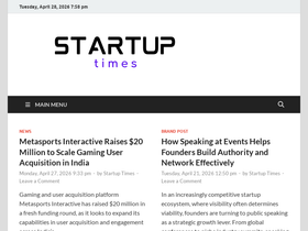 startuptimes.in