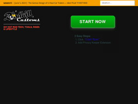 'roadkillcustoms.com' screenshot