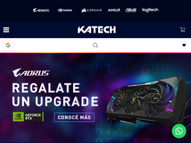 'katech.com.ar' screenshot