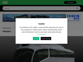 'sustainable-bus.com' screenshot