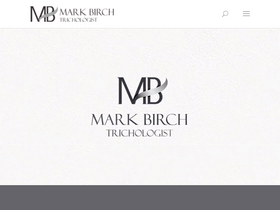 Markbirchhair homepage screenshot