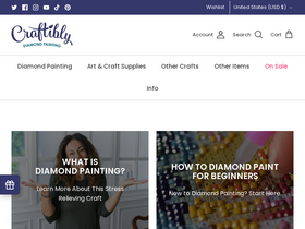 'craftibly.com' screenshot