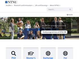 'ntnu.edu' screenshot