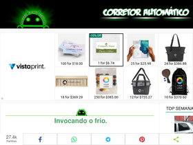 'corretorautomatico.com' screenshot