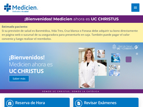 'medicien.cl' screenshot