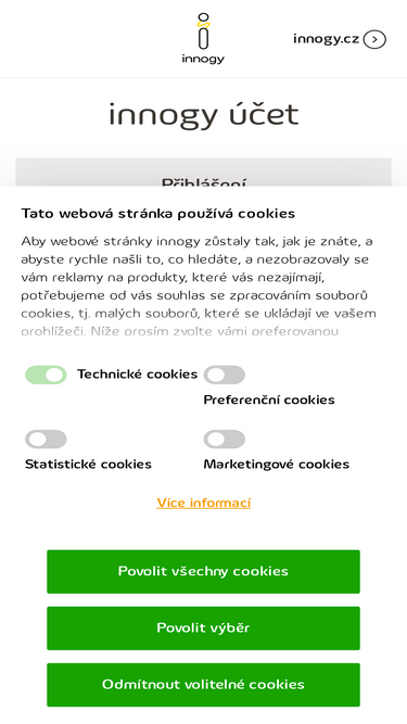 prihlaseni.innogy.cz