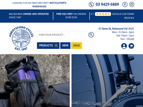 'abbotsfordcycles.com.au' screenshot