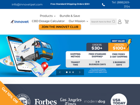 'innovetpet.com' screenshot