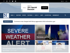 'nowhabersham.com' screenshot