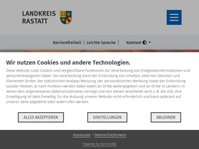 'landkreis-rastatt.de' screenshot