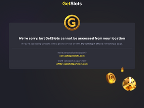 'getslots.com' screenshot