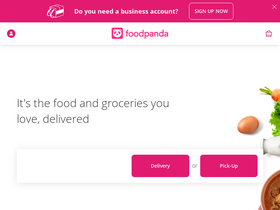 'foodpanda.com.bd' screenshot