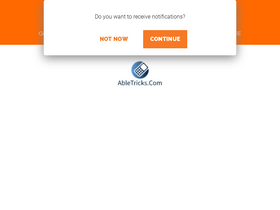 'abletricks.com' screenshot