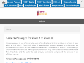 'unseenpassage.com' screenshot