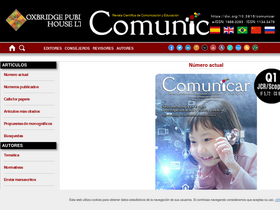 'revistacomunicar.com' screenshot