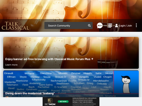 'talkclassical.com' screenshot