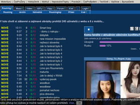 'rouming.cz' screenshot