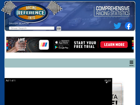 'racing-reference.info' screenshot