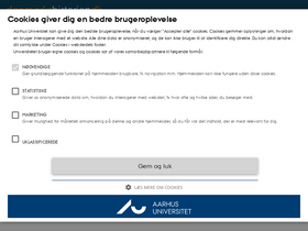 'danmarkshistorien.dk' screenshot
