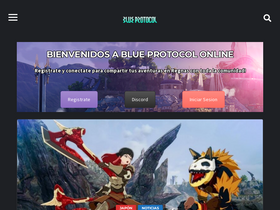 'blueprotocol.online' screenshot
