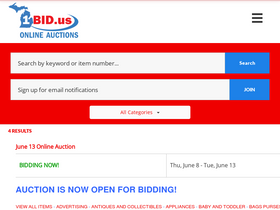 '1bid.us' screenshot