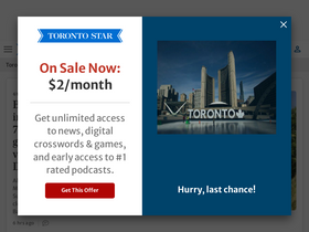 'thestar.ca' screenshot