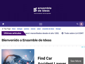 'ensambledeideas.com' screenshot