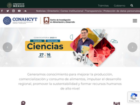 'ciad.mx' screenshot