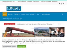 'odebateon.com.br' screenshot
