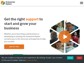 'enterprisenation.com' screenshot
