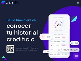 'zenfi.mx' screenshot