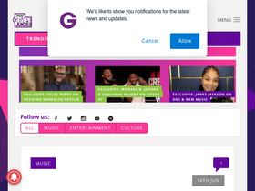 'thatgrapejuice.net' screenshot