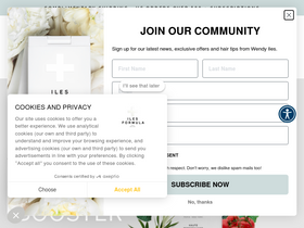 'ilesformula.com' screenshot
