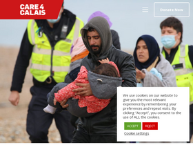 'care4calais.org' screenshot