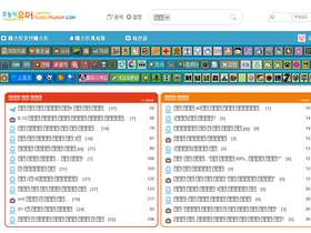 'todayhumor.co.kr' screenshot