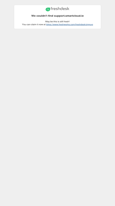 support.smartcloud.ie