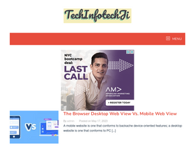 'techinfotechji.com' screenshot